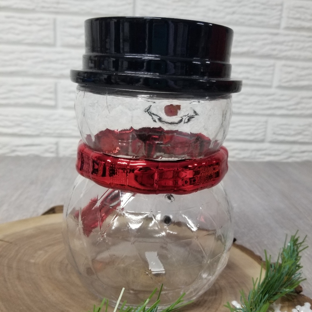BBW Snowman single wick pedesal PLEASE READ DESCRIPTION - Picture 4 of 6